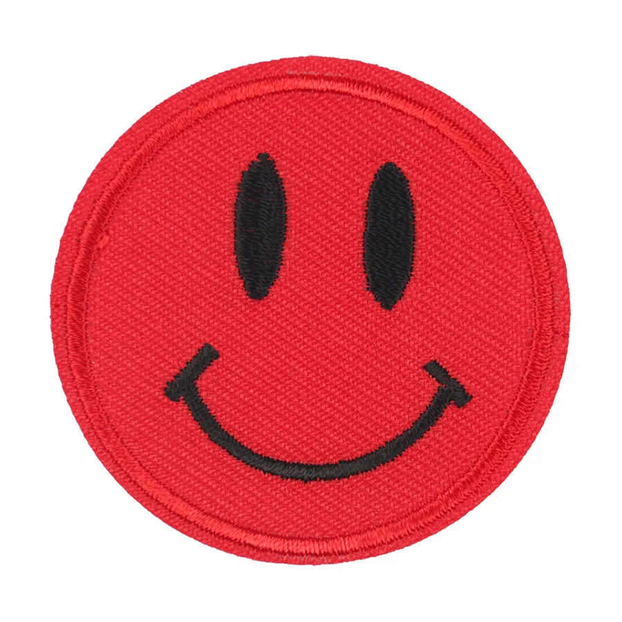 7 видов цветов наклейки со смайликом для одежды ручной работы аксессуары