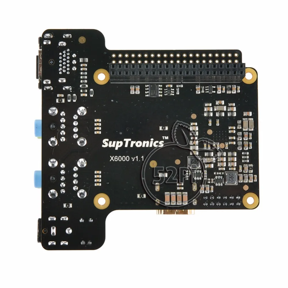 X6000-7.1CH Плата расширения для Raspberry Pi 2 Модель B/3 B и 5 В 4A Питание | Компьютеры офис