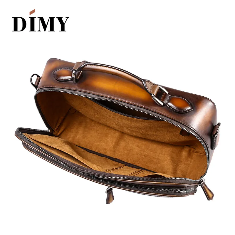 DIMY итальянские сумки-мессенджеры из коровьей кожи Мужская Наплечная Сумка