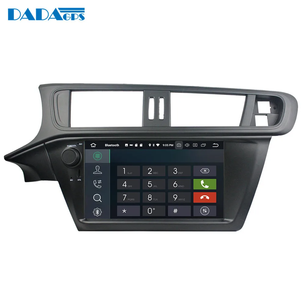 Автомагнитола на Android 9 0 4 + 32 ГБ без DVD плеера для Citroen C3 2005 GPS навигация стерео