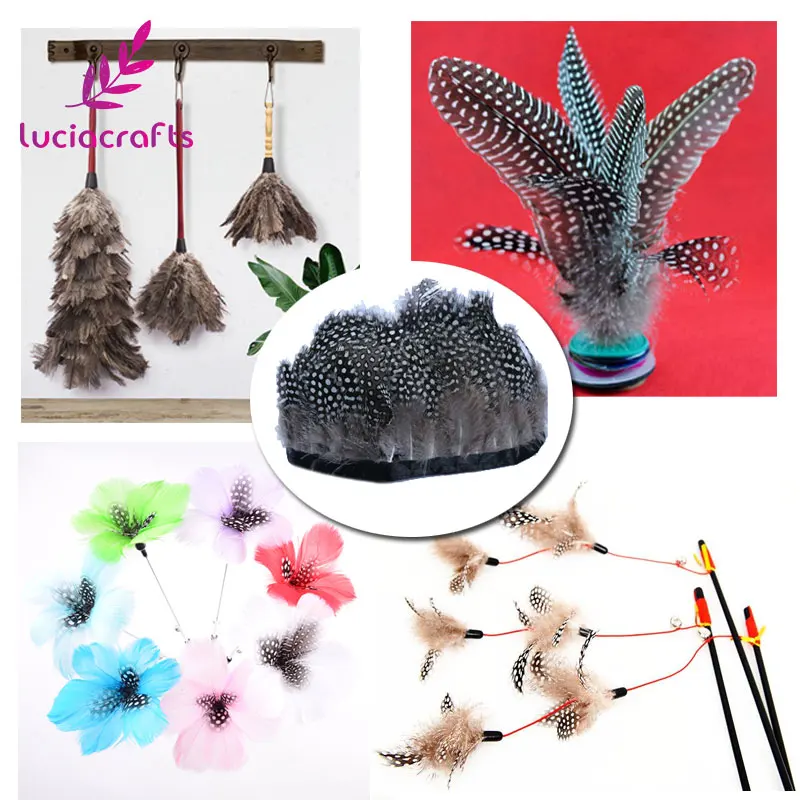 Перья Lucia crafts 5 10 см материал для украшения одежды перо сделай сам аксессуары