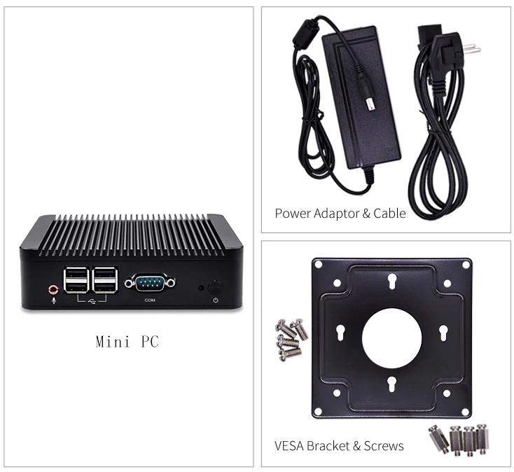 Дешевая покупка Мини Сервер Настольный компьютер вентилятор ультра низкая