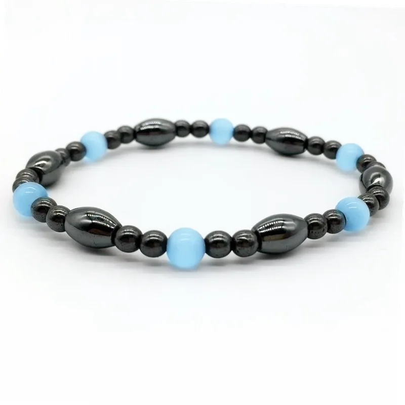 Fashion Magnet Bead Bracelet Lose Weight Magnetic Health Women Bracelets &amp Bangle Men Father's Day Gifts Jewelry | Украшения и