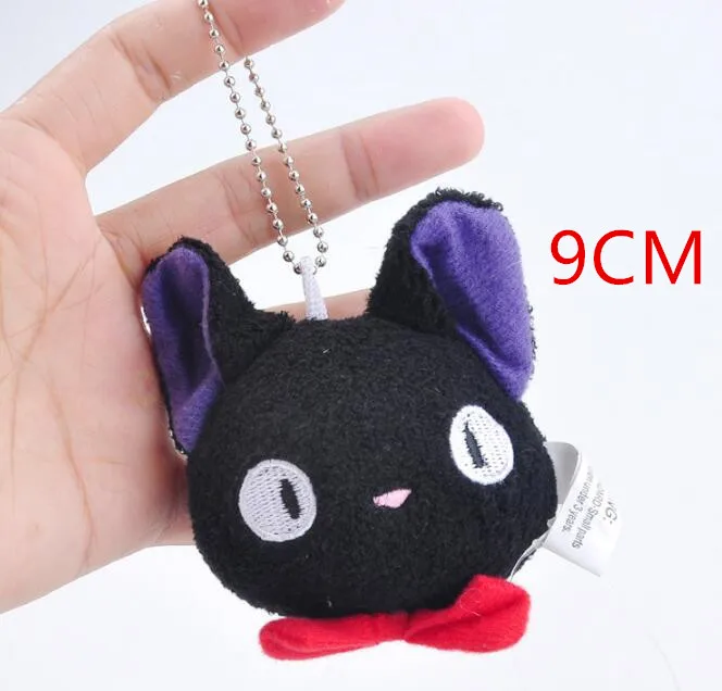 Горячая аниме черный Кот Kawaii студия Ghibli Хаяо Миядзаки классический мультфильм изображение Kiki СЛУЖБА ДОСТАВКИ JiJi Cat плюшевые мягкие куклы - Цвет: D