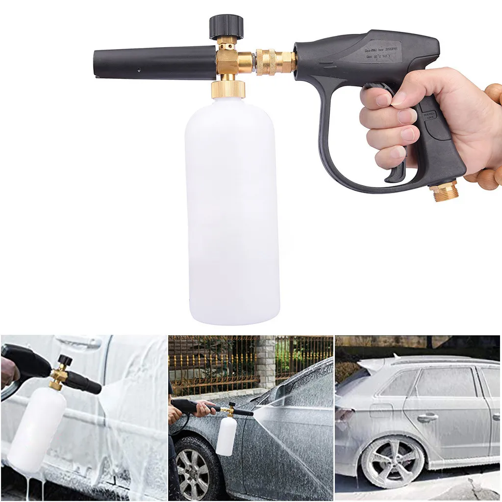 

High-pressure Car Washing Machine Foam Pot Foam Spray Gun Set Soap Foam Cleaner Adjustable Sprayer Nozzle