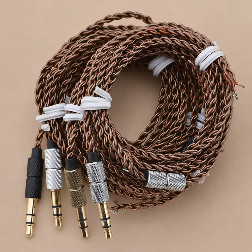 Новый 18-жильный однокристальный медный серебристый сменный провод FENGRU 6N для