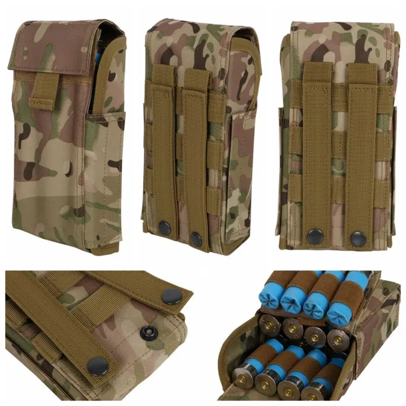 Из США и CN Горячая охотничьи мешки для патронов Molle 25 круглый 12GA 12 калибр патронов для перезарядки ружья журнал сумки