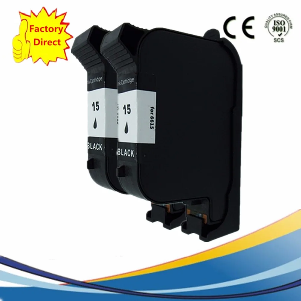 Чернильные картриджи восстановленные For HP15 XL DesignJet 900 940 950 950vr 950xi факс 1220 1220xi 1230 1230xi