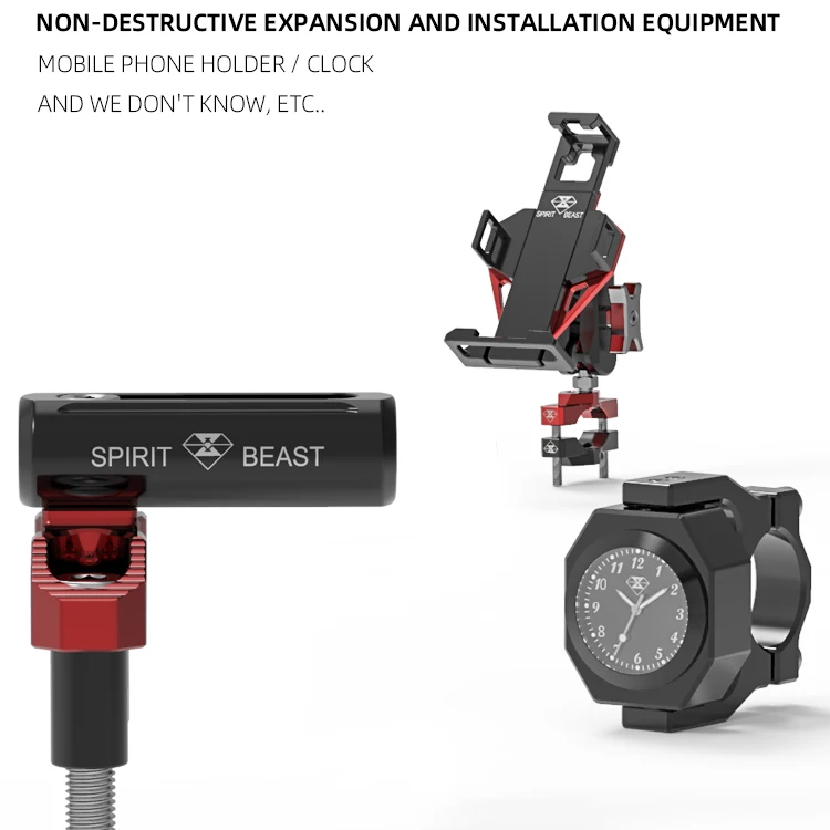 Внедорожник для мотоцикла SPIRIT BEAST|Кронштейн фары| |