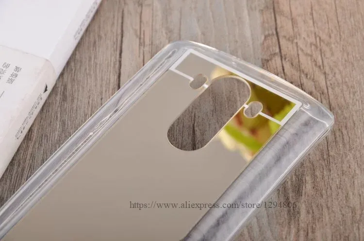Fecoprior LGG4 LGG3 зеркальная задняя крышка из ТПУ чехлы для LG G4 G3 G 3 4 Смартфон | Мобильные