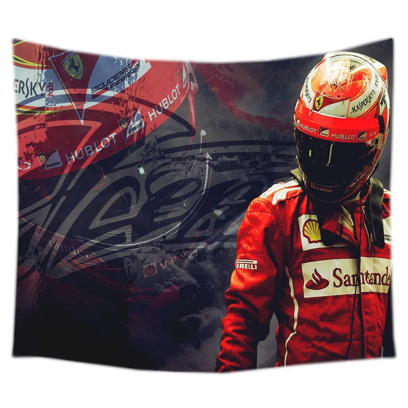 Настенный Гобелен Kimi Raikkonen подвесное покрывало на заказ простыни для спальни