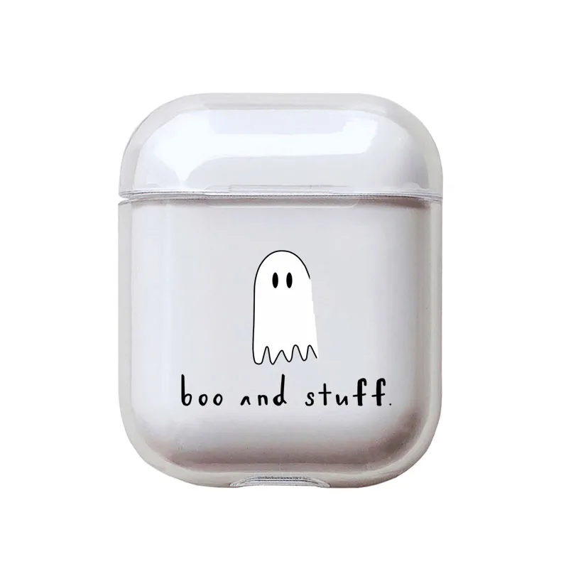 Прозрачный чехол для Apple airpods с милыми животными и собаками, беспроводной Чехол для наушников с Bluetooth для наушников Airpods, жесткий защитный чехол