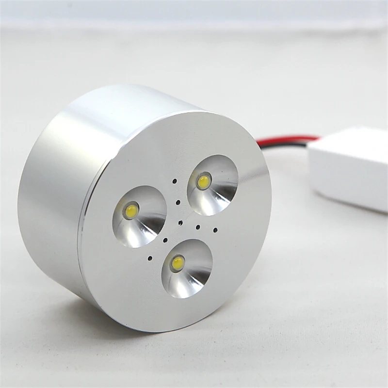 Продукты с регулируемой яркостью 9 Вт 3x3 светодиодные шайбы светильники теплый