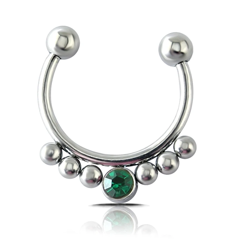 1.2*10*3/3mm Ring In The Nose Piercing Colourful Crystal Rings Hot Product Body Jewelry | Украшения и аксессуары