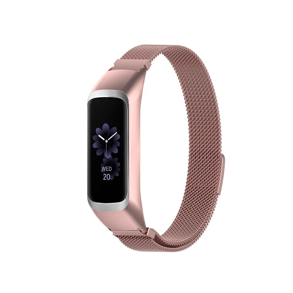 Новинка, миланские часы из нержавеющей стали, ремешок, браслет для samsung Galaxy fit-e R375, сменный ремешок для часов, Смарт-часы
