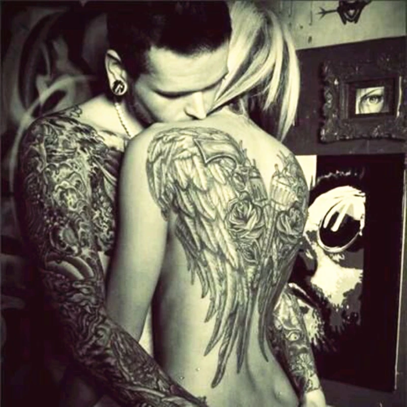 SHNAPIGN Сексуальная алмазная корона временная татуировка боди-арт флэш-стикер