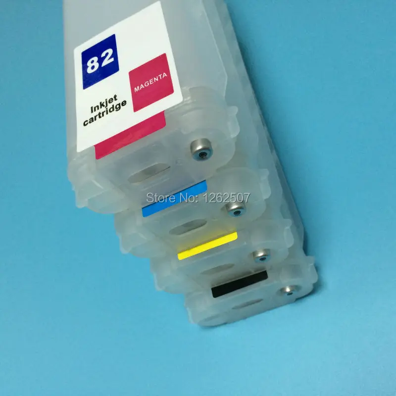 BOMA-TEAM 320 мл HP 82 510 объемные чернильные картриджи с насосом и постоянными чипами для