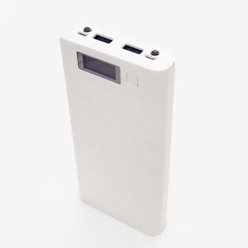 Внешний аккумулятор для мобильного телефона, 5 В, двойной USB, 8 шт., 18650, держатель для батарей, зарядное устройство, блок питания для iphone6 Plus, S6, 17*8*2,2 см