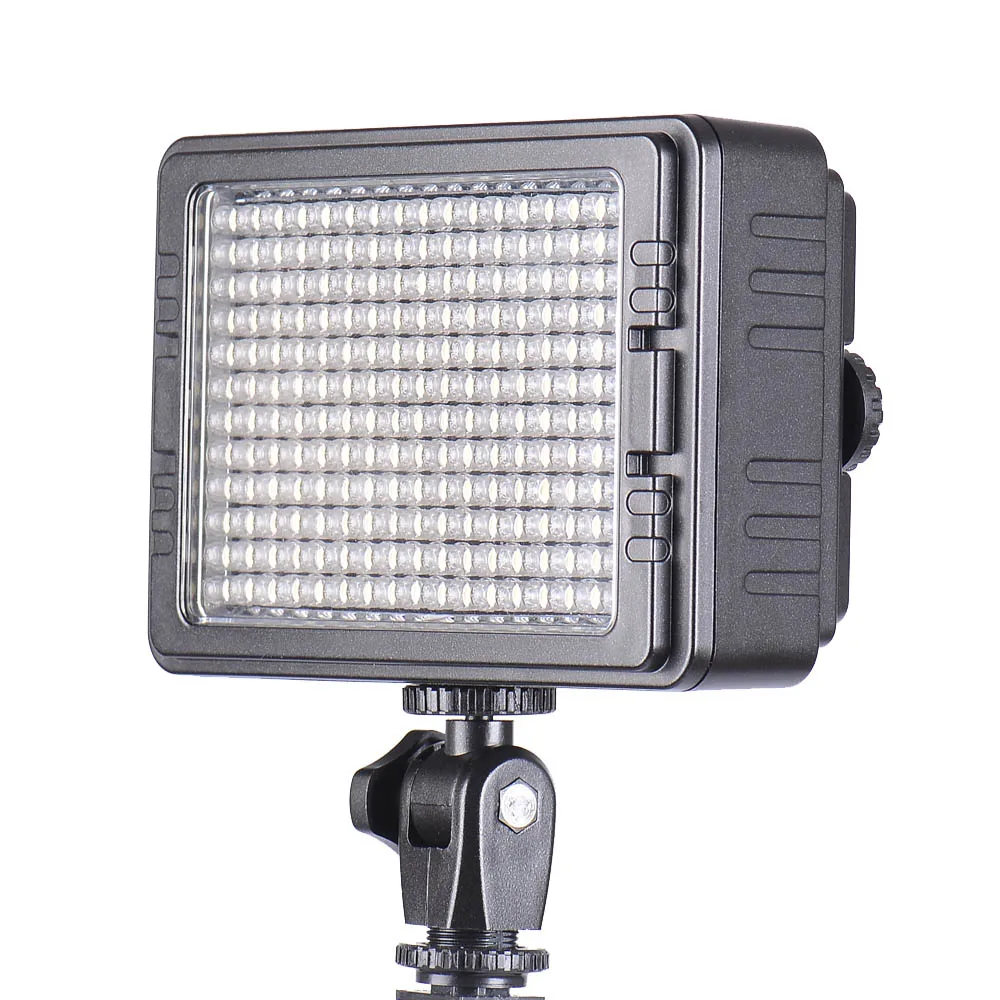 204S 204 шт. светодиодная видеокамера с регулируемой яркостью сверхмощная панель