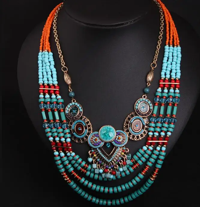 Женское короткое ожерелье в национальном стиле Украшение Колье|necklace short|necklace