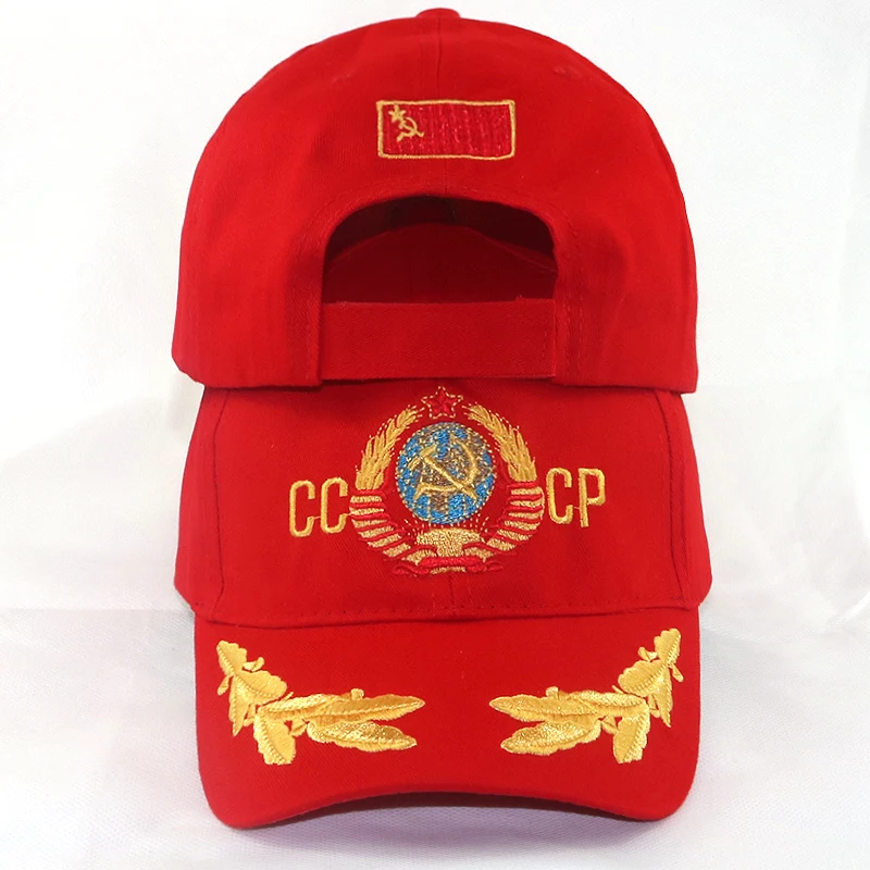 Лидер продаж CCCP бейсболка с вышивкой в русском стиле для женщин и мужчин
