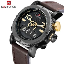 NAVIFORCE мужские часы бренд модные спортивные кварцевые аналоговые