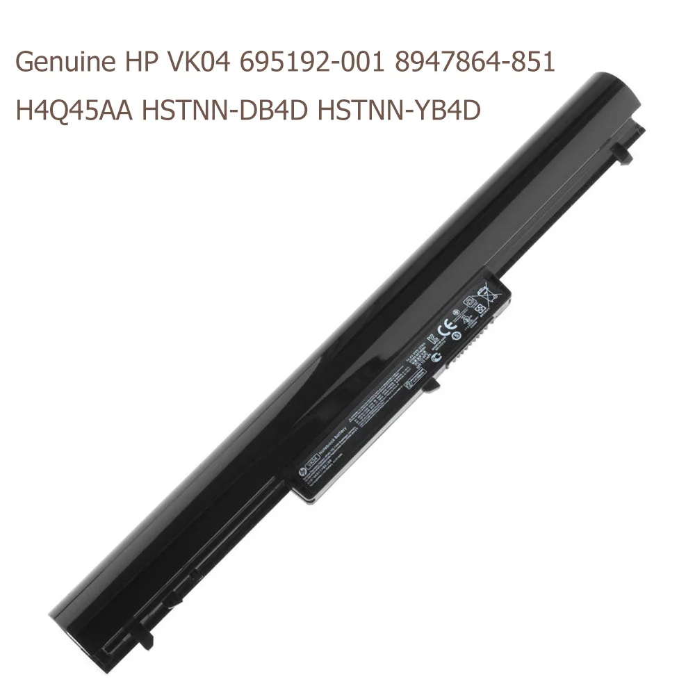 Настоящая аккумуляторная батарея для ноутбука HP TPN Q115 Q113 Q114 VK04 Pavilion M4 14 15 Z T 242 G1 G2