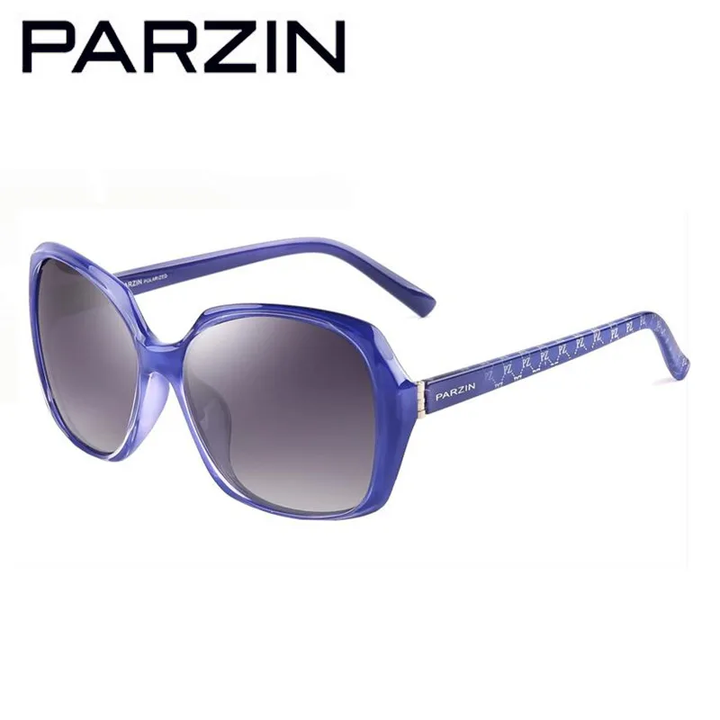 PARZIN Поляризованные Солнцезащитные очки женские модные негабаритные