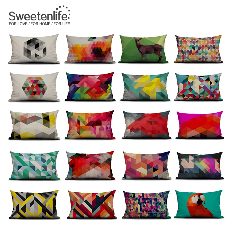 Sweetenlife декоративные наволочки 50*50 Nordic Стильный чехол для подушки геометрический