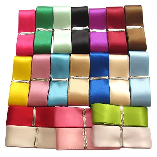 20Y 1cm 1.5cm 2cm 2.5cm 4cm 5cm Satin Ribbons DIY Artificial Silk Roses Crafts Supplies Sewing Accessories Scrapbooking Material