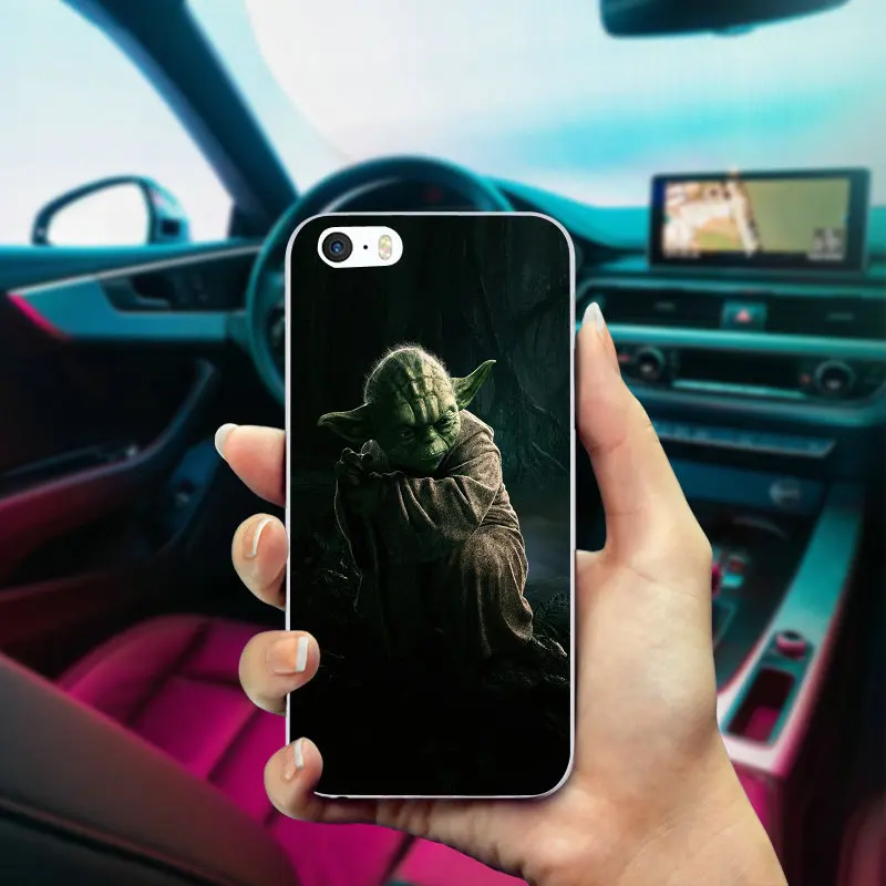 Soft TPU Silicone Mobile Phone Cases Cover for iPhone X 10 7 6 6s 8 Plus 4 4S 5 5S SE 5C Bags Hot Adorable Star Wars Doodles | Мобильные
