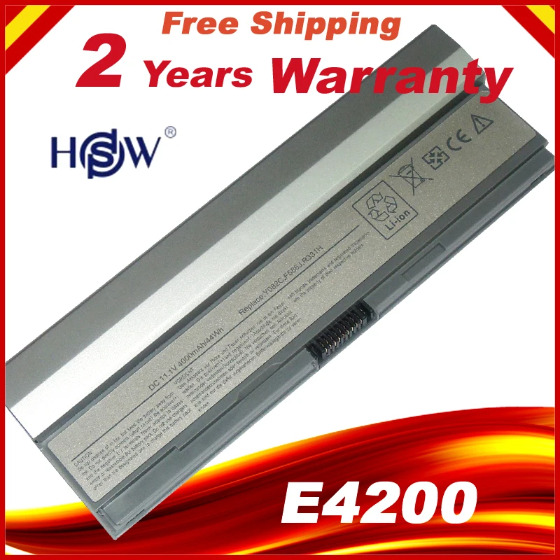 Аккумулятор для ноутбука DELL Latitude E4200 R331H R640C R841C W343C W346C X784C Y082C Y084C Y085C 6 ячеек |
