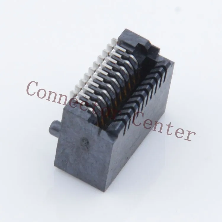 Разъем SFP 20PIN 0 8 мм Original Molex 0744410001 74441 0001|Соединители| |