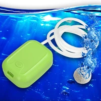 small fish tank oxygen pump rechargeable ultra quiet aquarium aeration pump bubble stone silicone tube energy saving air pump