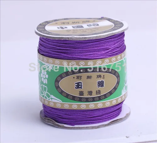 (Выбрать цвет) AA + качество! Нейлоновый китайский шнур с узлом 135 ярдов х 0 8 мм 24