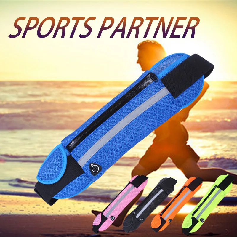 Бег Водонепроницаемая поясная сумка для мобильного телефона Скрытая Для женщин