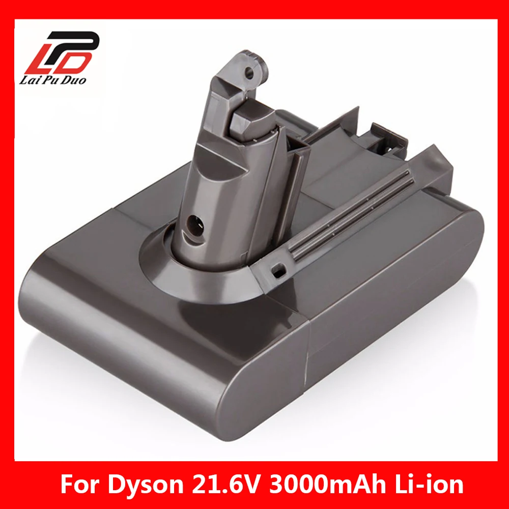 Сменная литий-ионная батарея 3000 мАч 21 6 в для пылесоса Dyson V6 DC61 DC62 DC72 DC58 DC59 DC74 965874-02 |