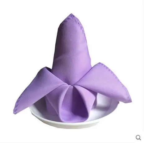 10 шт./лот многоцветная 18-дюймовая скатерть обеденный носовой платок квадратный