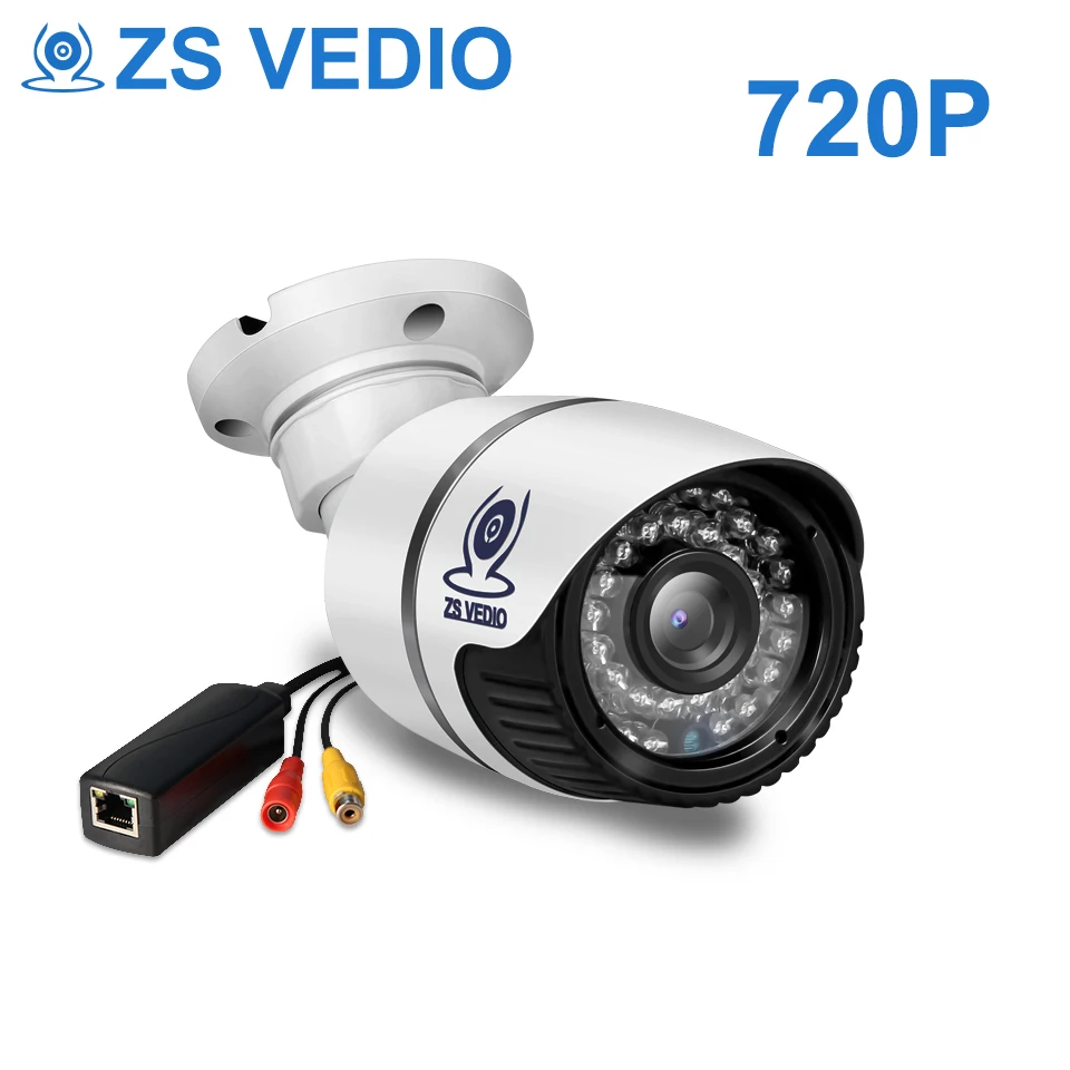 ZSVEDIO камеры видеонаблюдения 960P POE IP камера система сигнализации CCTV ночного