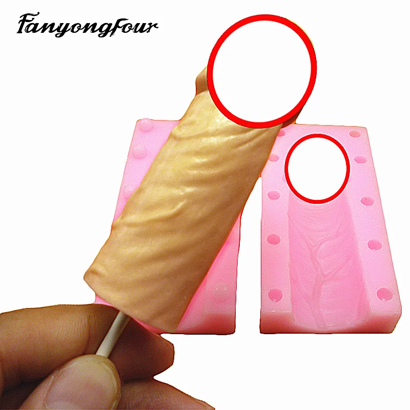 Силиконовая форма для торта мужского пениса жесткая мыла конфет шоколада льда