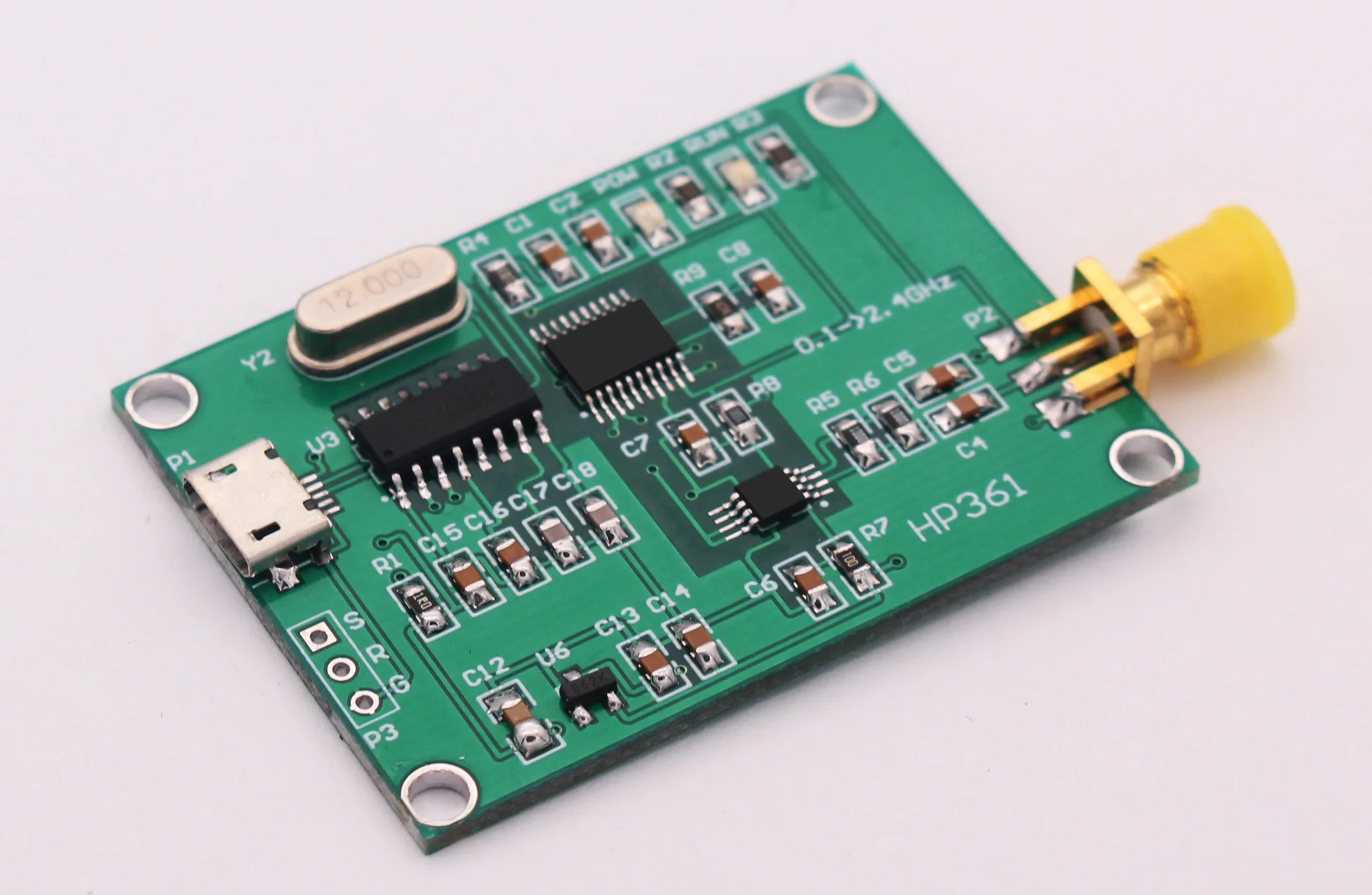 USB RF Power Meter with Adjustable Attenuation of 0.1~2.4 GHz | Бытовая техника