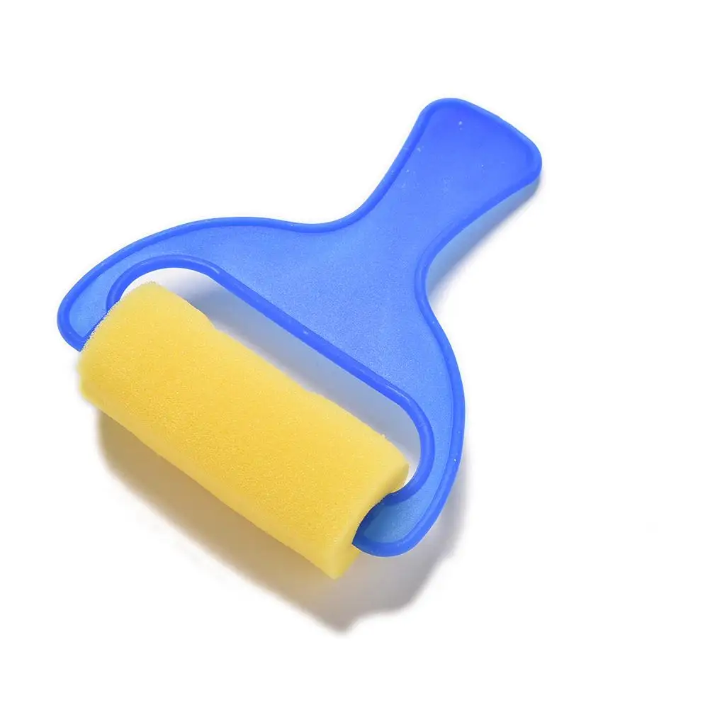 4 шт. Детские губки для рисования с пластиковой ручкой|paint brush|sponge paint brushsponge |