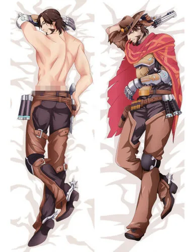 

Jesse McCree Dakimakura Hugging Body Bedding Pillow Case Cover 59"