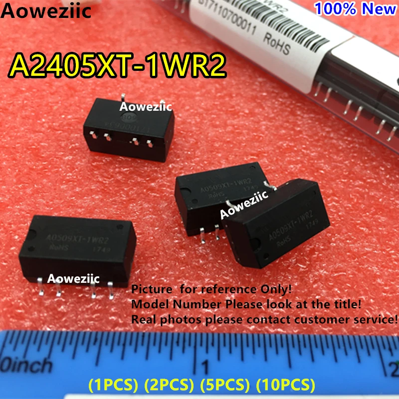 

Aoweziic (1 шт.) (2 шт.) (5 шт.) (10 шт.) a2405XT-1WR2 новый оригинальный smd Вход: 24 В двойной Выход: + 5 В 0.1A, -5 В-0.1A DC-DC изолировать