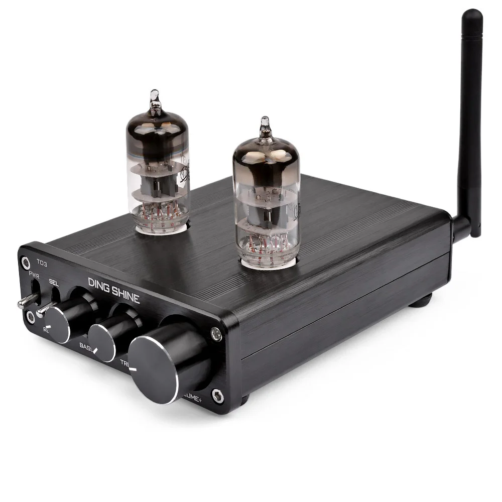 Hi Fi 6N3 Bile трубный усилитель Bluetooth 4 0 аудиоприемник с тройными басами для домашнего