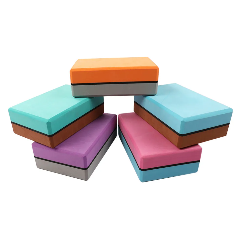 Фирменный Блок для йоги EVA домашние упражнения пилатес пенопластовый