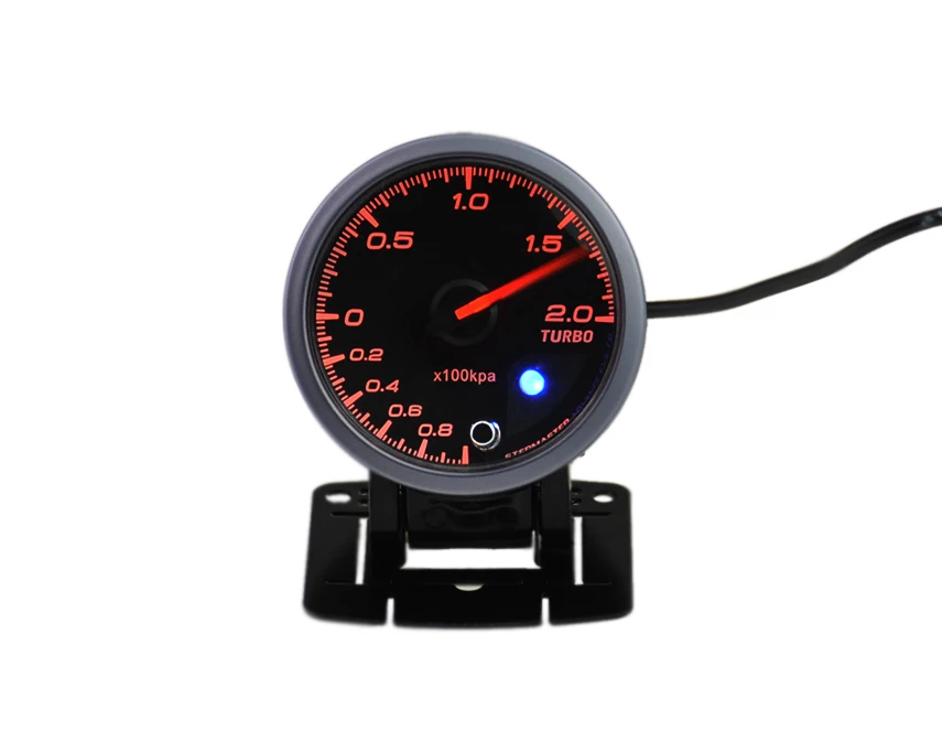 Дракон Калибр 60 мм Высокоскоростной шаговый картурбин boost gauge турбонагнетатель предупреждающая функция Автомобильный манометр+ стручки