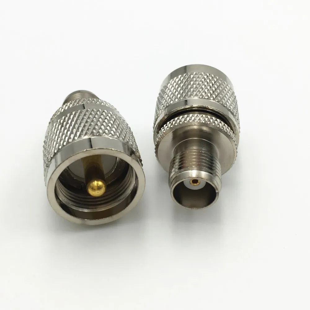 1 шт. латунный UHF PL259 штекер PL 259 разъем к TNC Гнездовой RF коаксиальный прямой