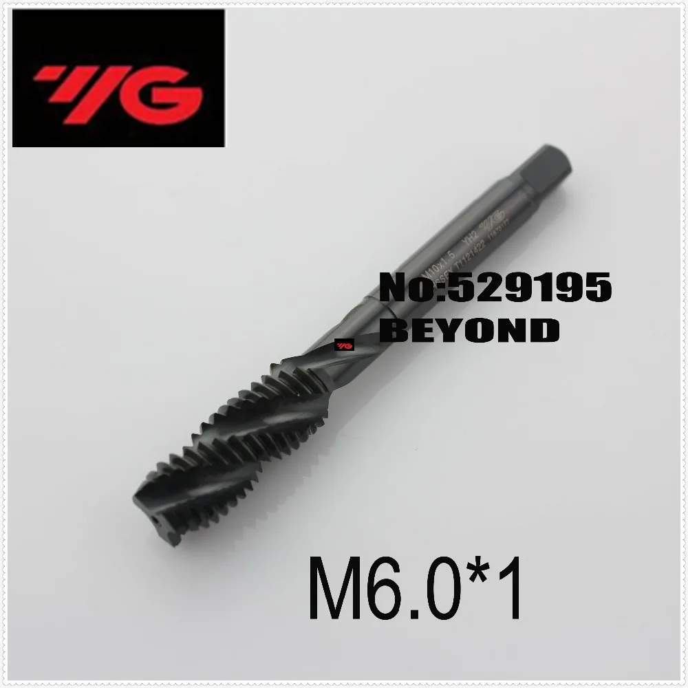 M6 * 1 T1121 серия Корея Yg-1 для резьбы подходит обработки глухих отверстий из