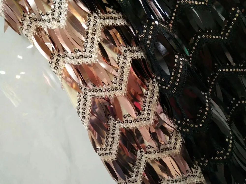 2018 New Woman's black gold v neck Sequined Sleeveless Ankle-Length Elastic Rayon Party Vestidos Sexy Club Bodycon Bandage Dress | Женская